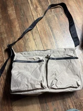 BAGGU Medium Cargo Crossbody Light Tan Brown Color