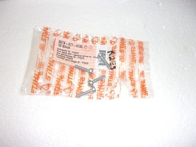 4 Stihl OEM Pan Head Screw's (4 Pk) Self Tapping 9074-477-4135 P5X20 #GM-K2E3