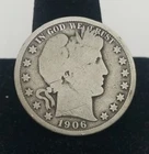 1906 Barber Half Dollar Coin #2352