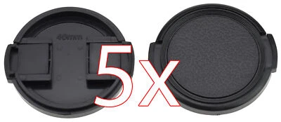 XULLU 5 X Objektiv Deckel Ø 46 mm Objektiv Schutz Objektive Kameras Lens Cap Kappe