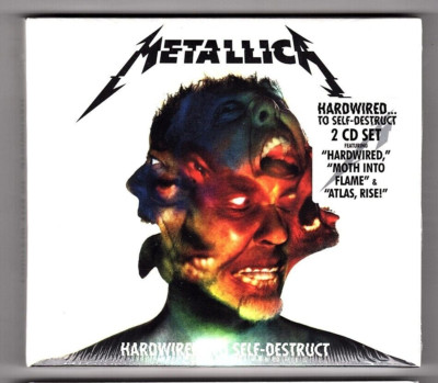 METALLICA Brand New & Unopened 2 CD Set ''HARDWIRED...TO SELF-DESTRUCT'' 2016