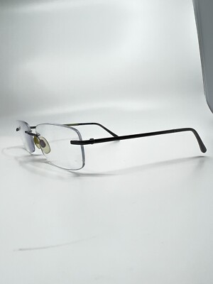 BURBERRY Eyeglasses Frames womens 54-17-135 black Rimless H8634 | eBay