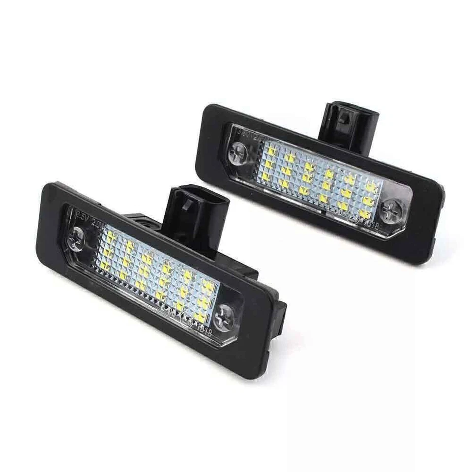 2x For Ford Fusion Focus Mustang Flex Taurus SE LED License Plate Light Tag Lamp Foto 3 de 4