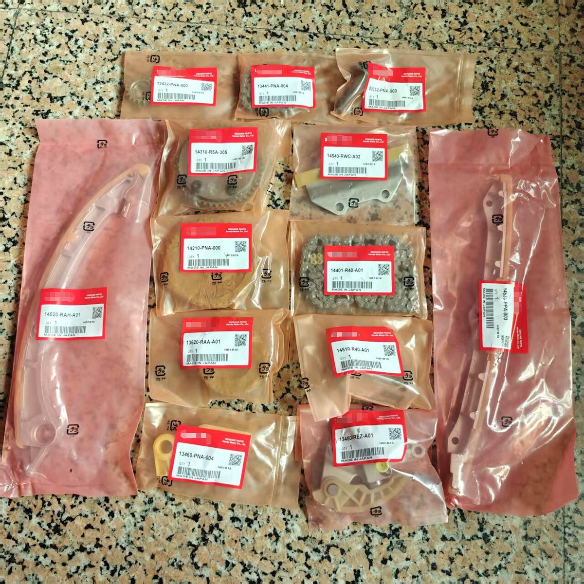 NEW OEM Timing Chain Kit VVT Sprocket for 2013-2015 Acura ILX 2.4L