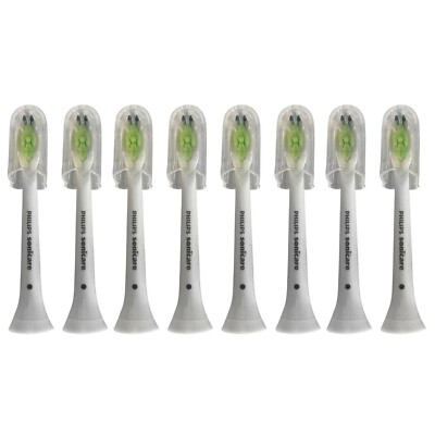 8x Philips Sonicare DiamondClean Standard Brush Heads | White | No Box