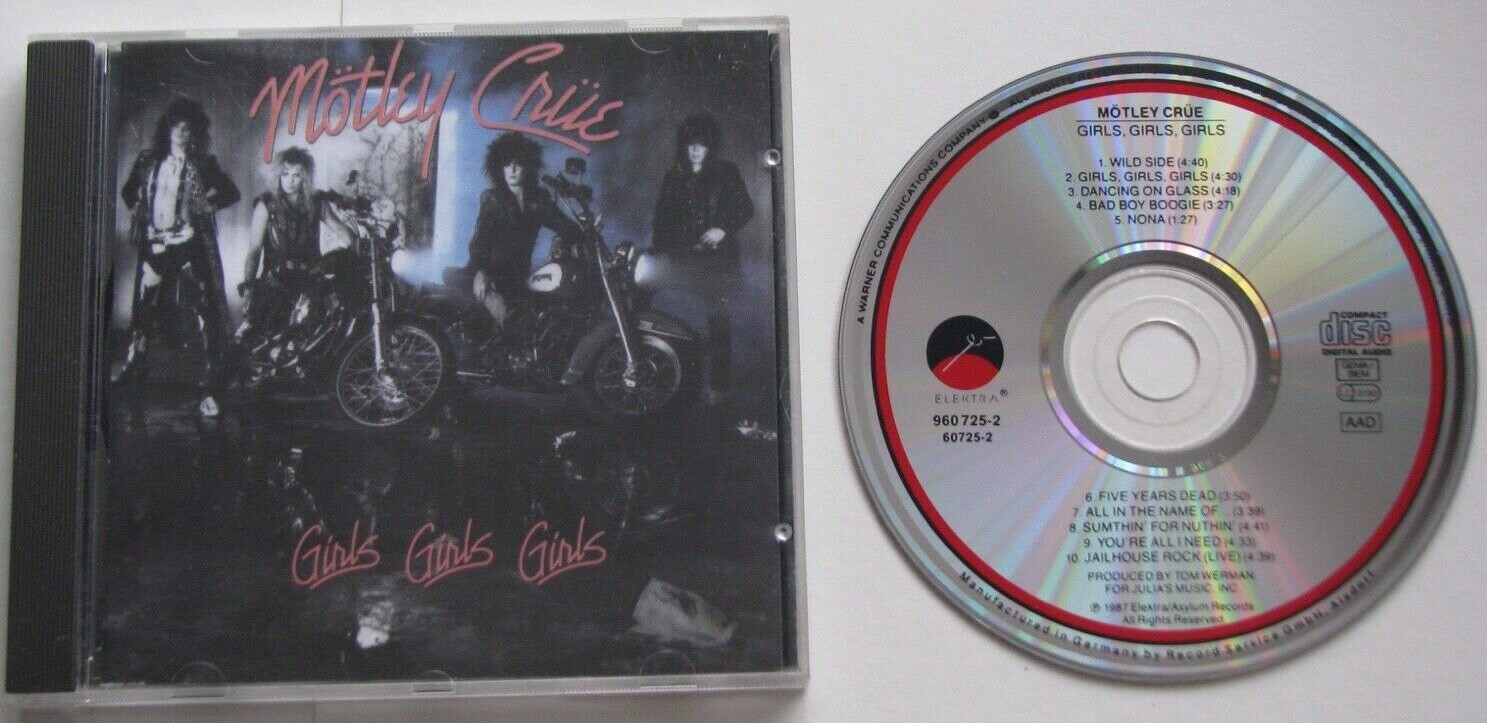 Mötley Crüe Tour 2023 Tickets Preise Girls%2C+Girls%2C+Girls+by+M%C3%B6tley+Cr%C3%BCe+%28CD%2C+1993%29 for