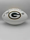 Clay Matthews Signed Green Bay Packers Football COA Holograms Full Size Ball