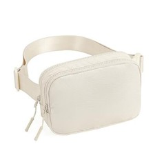 Small Belt Bag for Women, Crossbody Everywhere Waist Packs Trendy, A1-2 White
