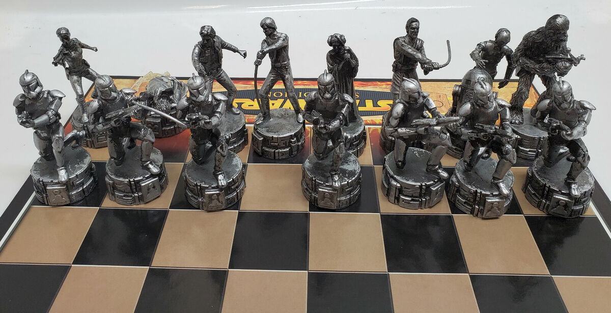 Vintage Star Trek/Star Wars 3-D Chess Sets- Your Choice of 5- Great Xmas  Gifts