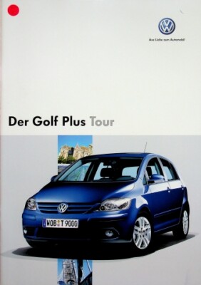 292733) VW Golf V Plus - Tour - Prospekt 11/2006