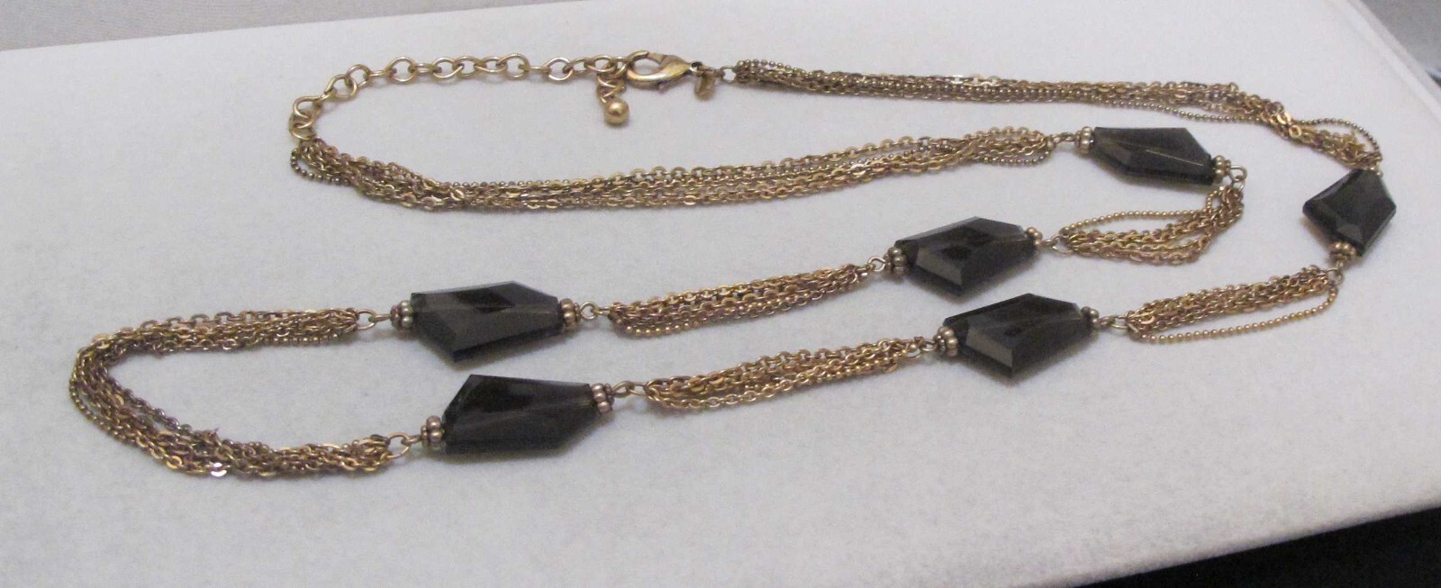 CHICO’s Translucent Dark Brown Angular Stations 5… - image 6