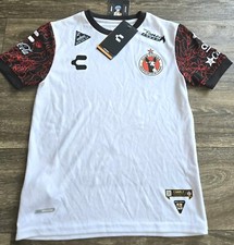 Camiseta deportiva de fútbol visitante Charly Club Tijuana Xolos 21/22 talla mediana nueva con etiquetas