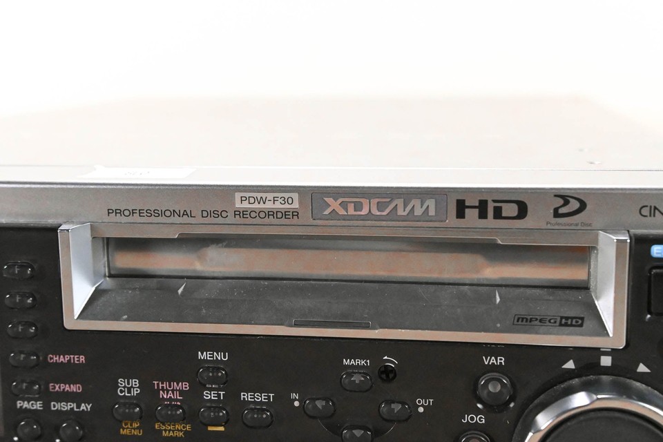 Enregistreur Professionnel à Disque SONY PDW-F30 XDCam HD - Occasion, état Fonctionnel
