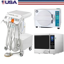Dental Unidad de entrega móvil Compresor de aire/Esterilizador de vapor Secado