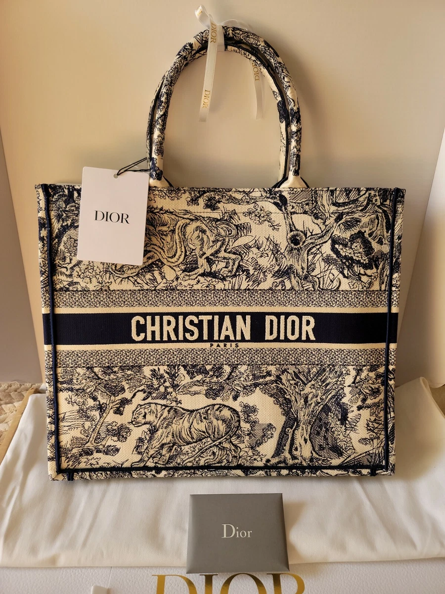 dior tote bag black