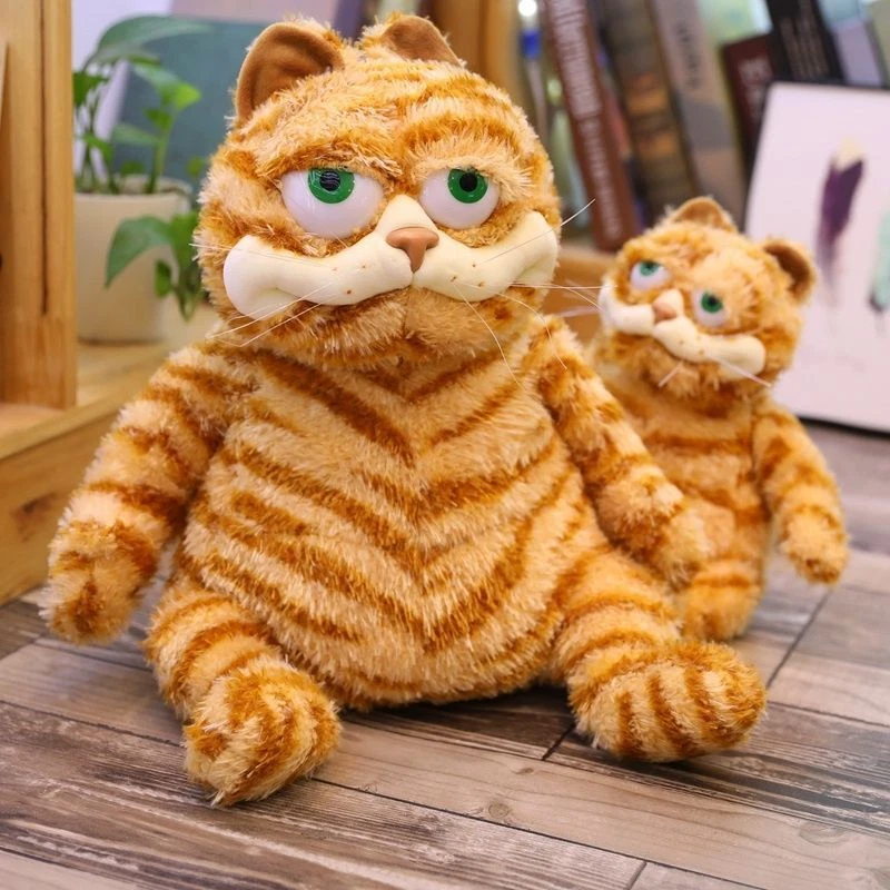 Fat cat top stuffed toy