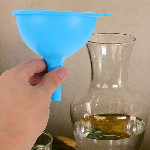 3 Pcs Set Di Imbuto in Silicone Imbuti Da Cucina Per Riempire Le Bottiglie - Foto 8 di 12