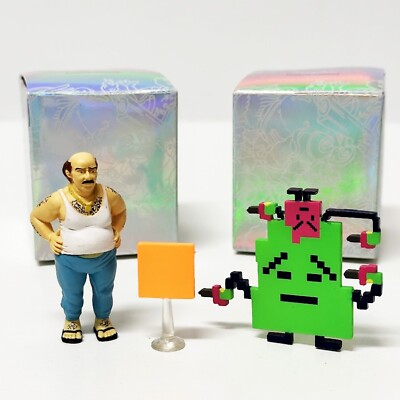 Aqua Teen Hunger Force 3'' Vinyl Mini Figure Bundle Adult Swim Series 1 Kidrobot
