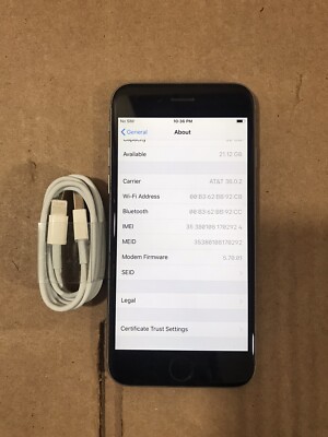 Apple iPhone 6s T-mobile - 32GB - Space Gray A1688 (CDMA + GSM