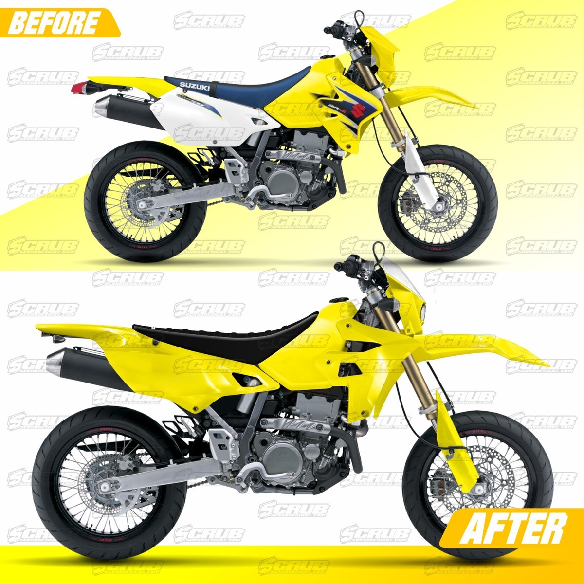 SUZUKI DR-Z400 THE BRAKE SHOP ロケッツ マフラー