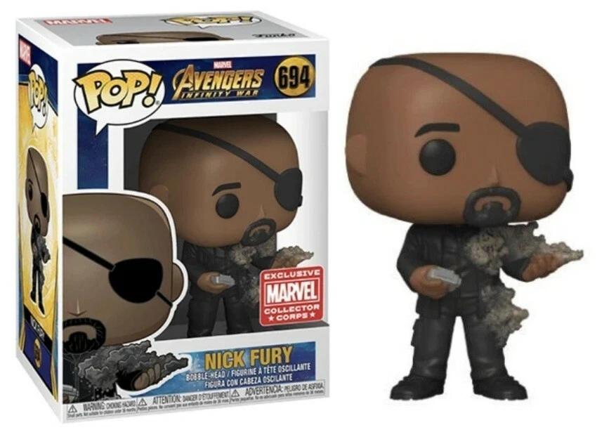 Nick fury store bobblehead