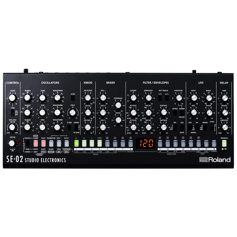 Roland Boutique SE-02 シンセサイザー ROLAND BOUTIQUE SE-02 SOUND MODULE Analog Synthesizer BRAND