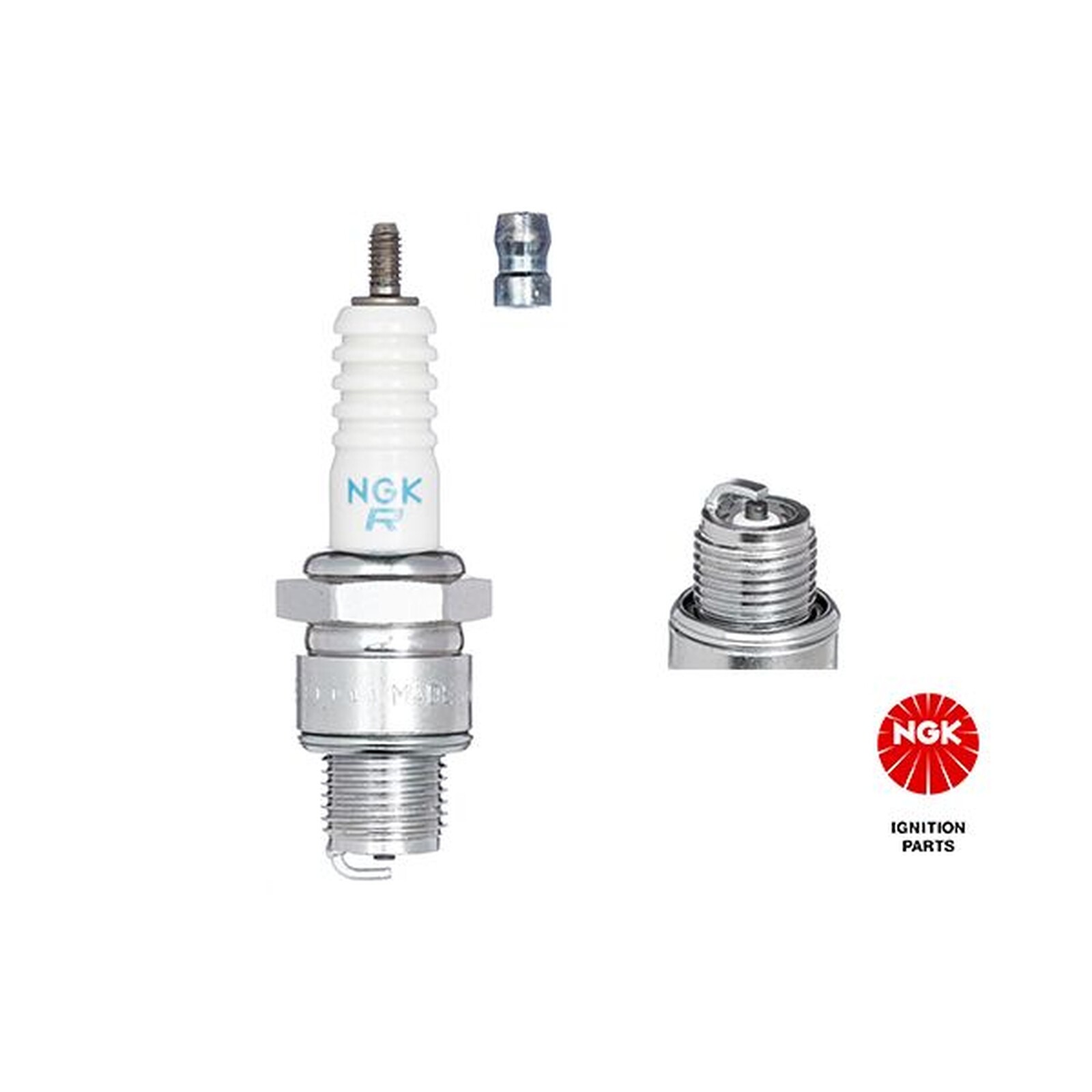 NGK BR9HS-10 4551 Spark Plug / Sparkplug - 5kOhm Resistor - Premium Quality