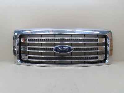 Ford F150 Grille Dl3z8200ab Three 3 Bar Lariat OEM 13 14 2013 2014
