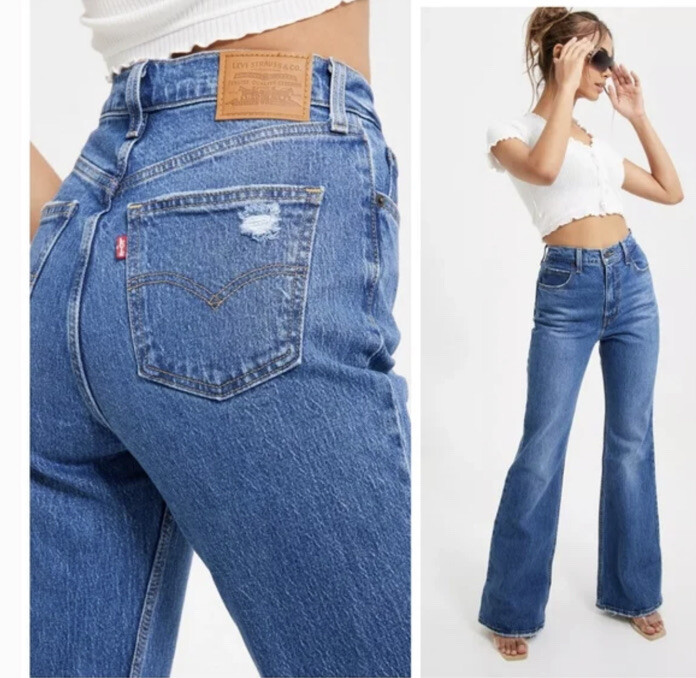 LEVI'S PREMIUM 70's HIGH FLARE 25サイズ 70's High Flare Women's Jeans - Light Wash | Levi's® US