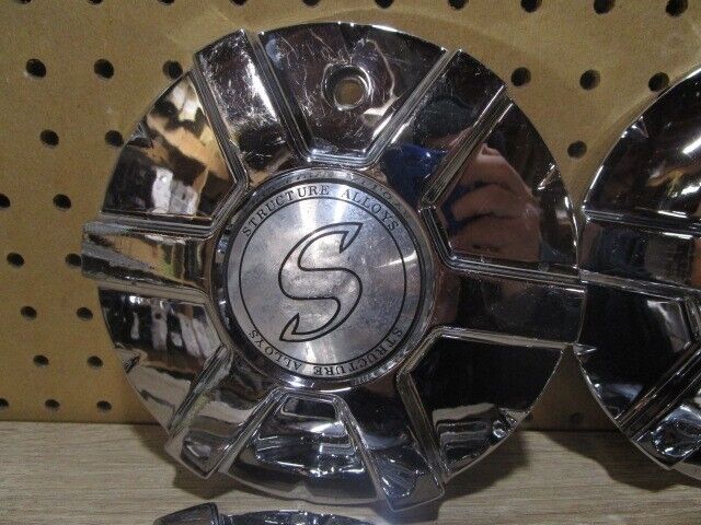 STRUCTURE Wheels # PD-CAPSX-P6014(SA85) CHROME (NO LOGO STRUCTURE Wheels # PD-CAPSX-P6014(SA85) CHROME (NO LOGO