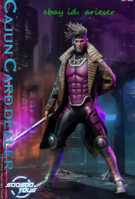 Soosootoys Sst028 Cajun Card Dealer 1/6 Action Figure In Stock