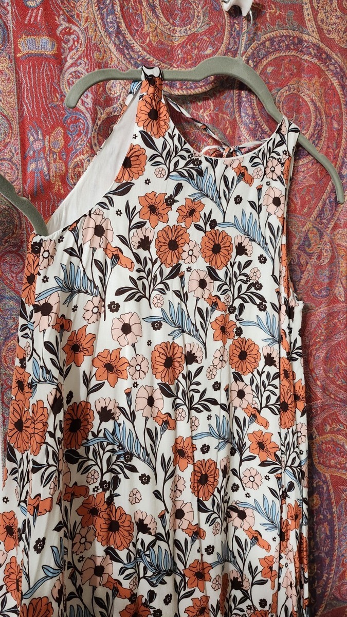 fringe halter neck dress Fringe Halter Neck Dress main image 0