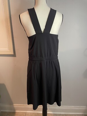 athleta savannah strap mini dress Athleta Savannah Strap Mini Athletic Tie Waist Dress Orange Size XL NWOT