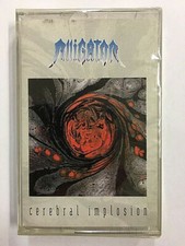 ALLIGATOR - CEREBRAL IMPLOSION - MC MUSICASSETTA NUOVA E SIGILLATA