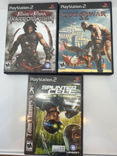 Bundle (3) PlayStation 2 Games - Mature - God of War Chaos Theory Warrior Within