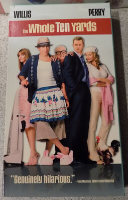 The Whole Ten Yards - VHS - Bruce Willis - Matthew Perry - Amanda Peet