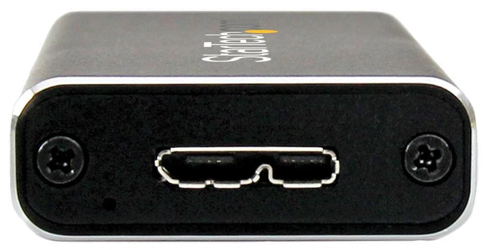 Startech SM21BMU31C3 M.2 Ngff Sata Enclosure Usb 3.1 10gb/s With Usb-c Cable - Image 4 of 4