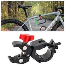 U-Lock Holder Bike Lock Bracket All Metal Securely U Lock Mount Clamp Heavy Duty