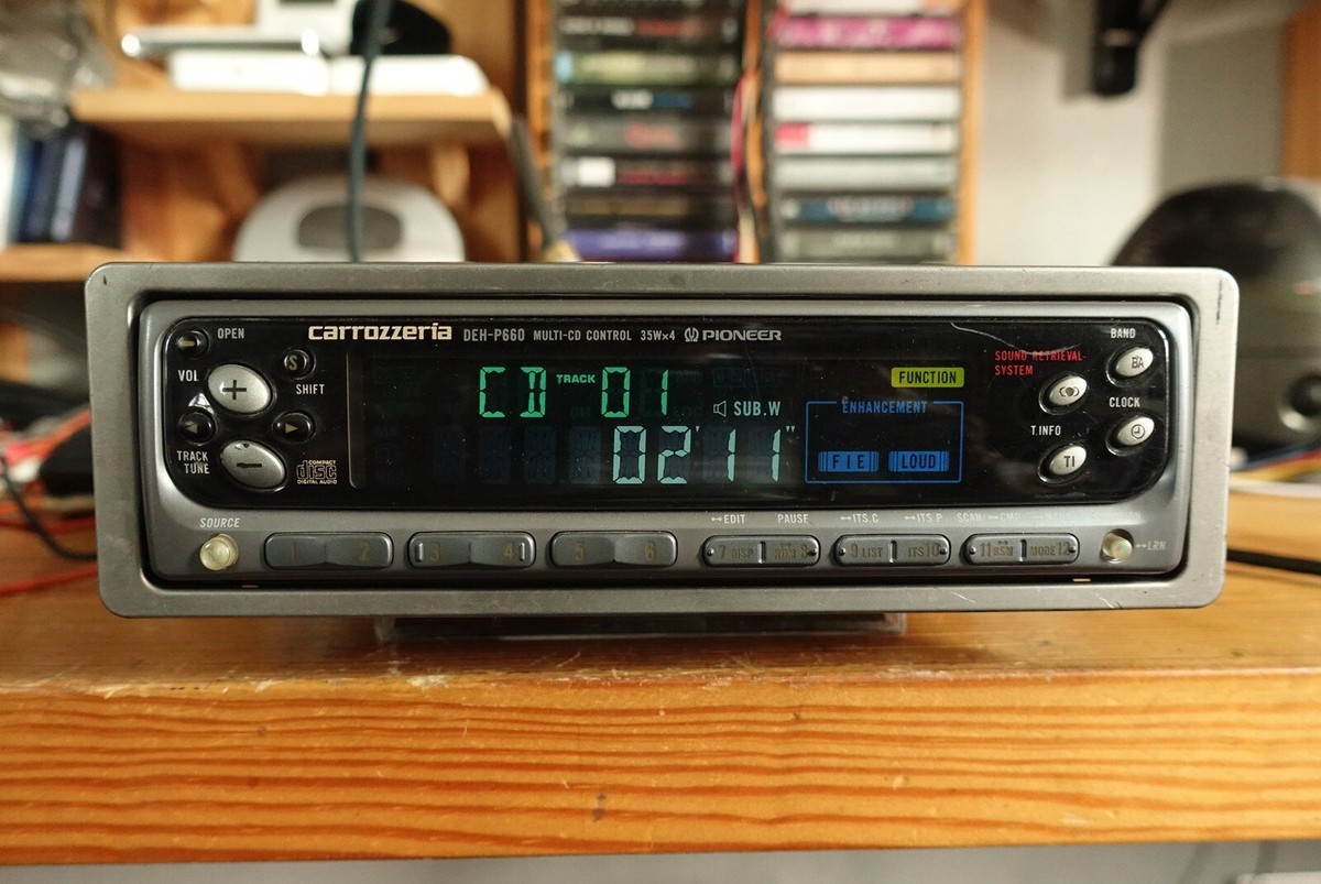 Rare Pioneer DEH-P660. CD Player. 3 RCA Pre Output. | eBay