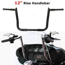 12" Meathook APE Hanger Bar Handlebar For 1982-2022 Harley Street Electra Glide