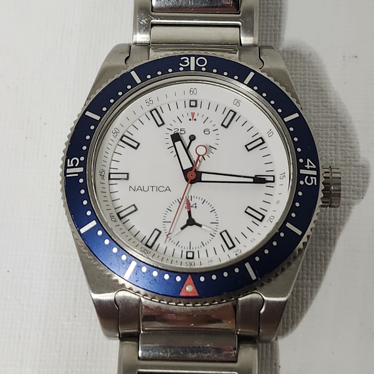 Nautica men’s watch. Used like new Nautica Stainless Steel Men main image 2