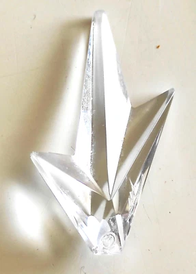 Pendentif Étoile Thierry Mugler Vintage En Verre - Photo 1/4