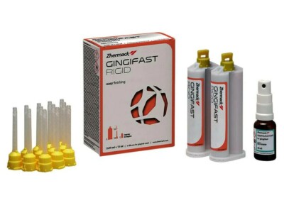 Zhermack Gingifast Rigid Easy Finishing VPS 2 x 50mL Cartridges with Tips
