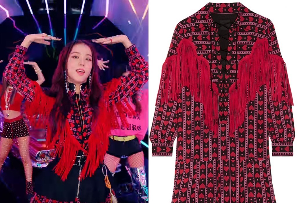 ＊ ANNA SUI mini 150cm ＊ Metallic Faux Leather Mini Dress – Anna Sui