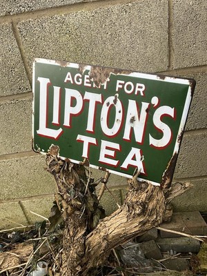 Liptons Tee Reproduktion Blechschild 30 x 20 cm cm