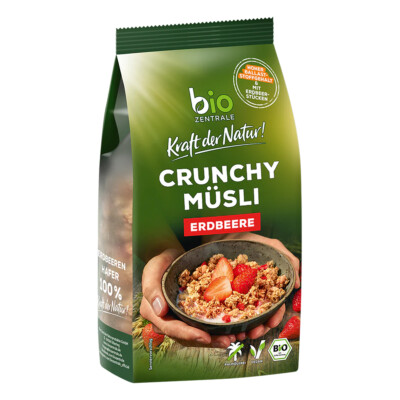Bio Crunchy Müsli Erdbeere