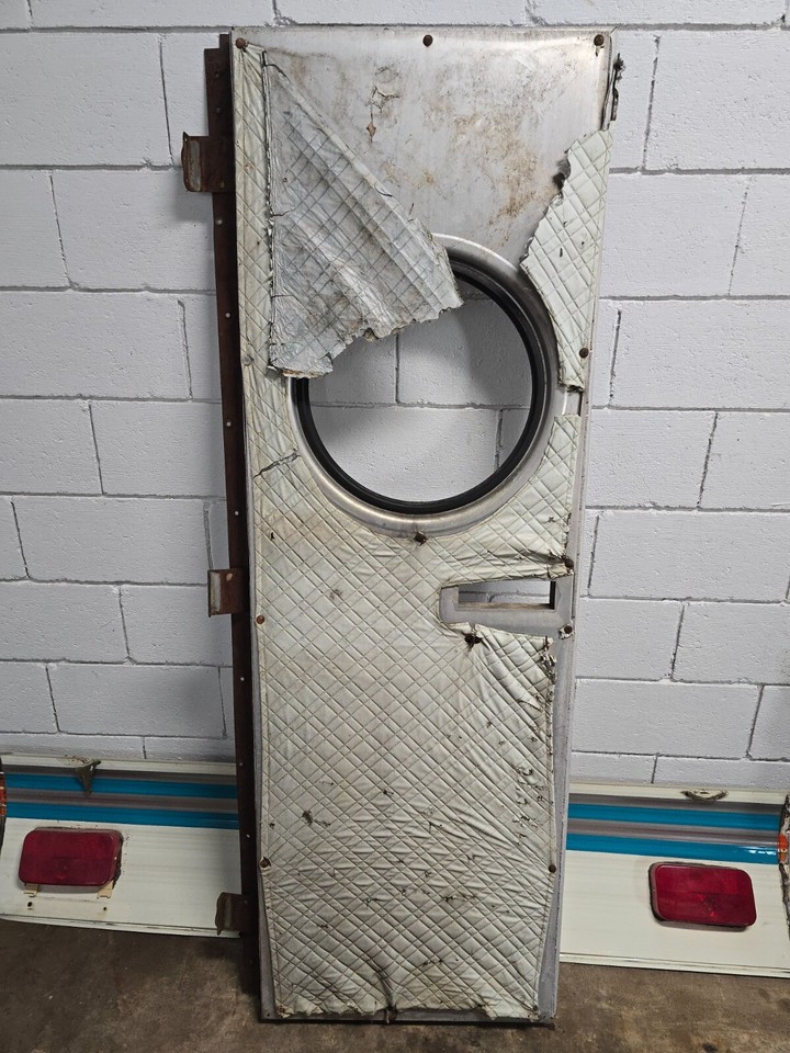 Spartan Mansion Trailer Coach Rear Door Porthole Window 24 x 73 in | eBay