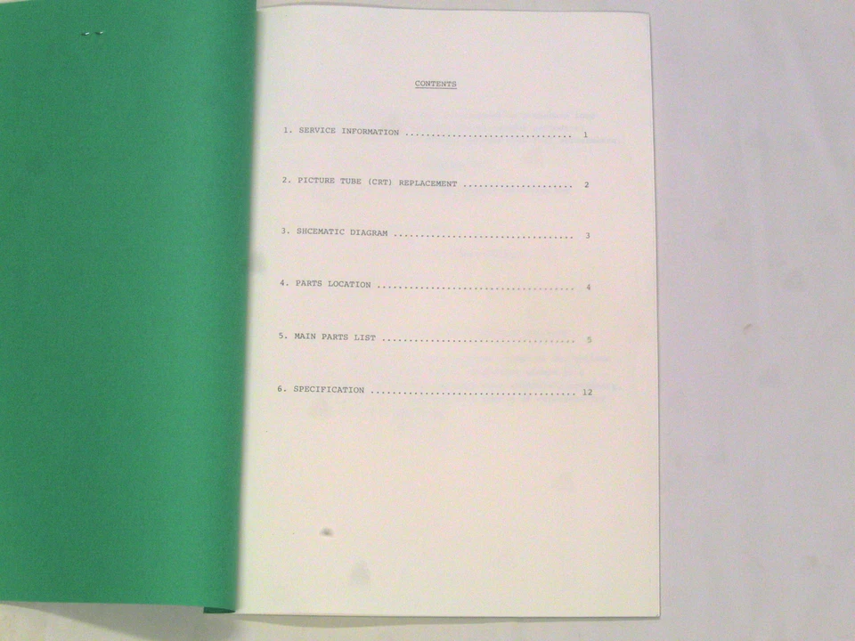 Monitor de imagen CCTV Canon modelo PM-560 5" Foto 2 de 4