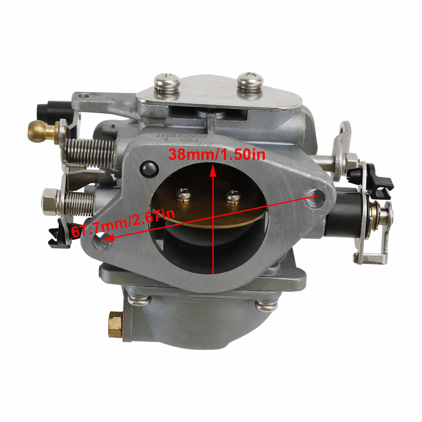 3pcs/set Carburetor Carb Assy 6K5-14301-10 For Yamaha 60HP E60M Outboard Engine