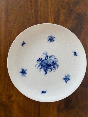 Rosenthal Romanze in Blau Kuchenteller 19,5 cm neuwertig